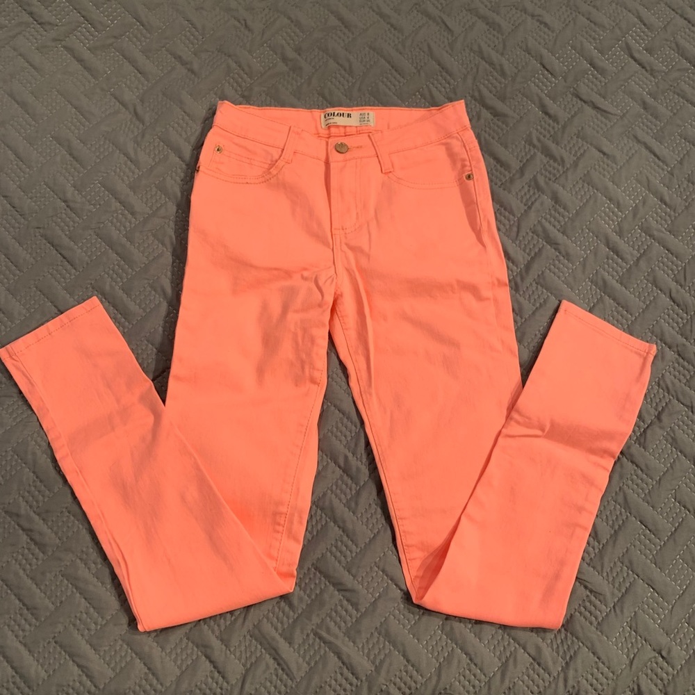 NWOT Coral stretch jeans